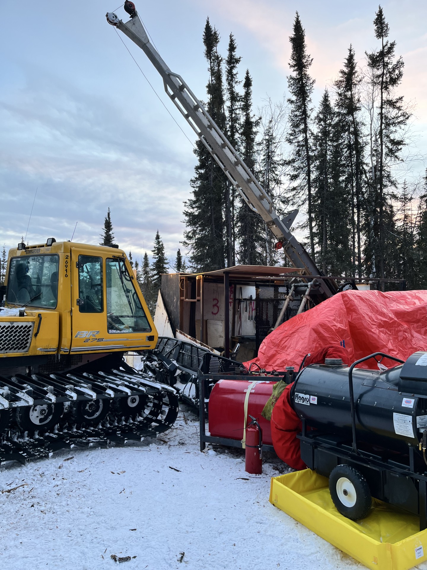 DiamondDrillSetupForMarch2026DrillingProgram1